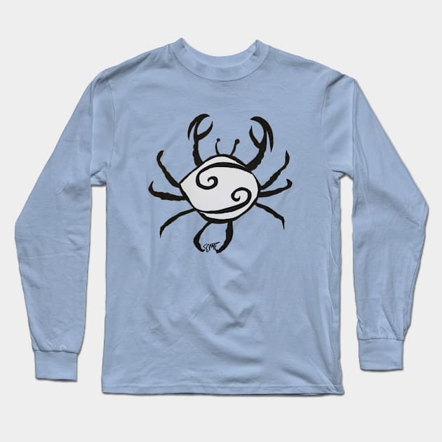 Zodiac - Cancer Long Sleeve T-Shirt by StormMiguel - SMF
